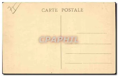 Les Francs-Bourgeois, Paris — Pátio de recreação da Escola e Facha posterior do Hotel (século XVII) — Editora não identificada, n° 12 — Verso
