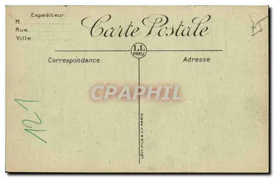 Militair optreden — 11 november 1920 — Piazza della Concordia — LL — Achterkant