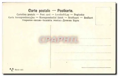Wielkanoc — krajobraz alpejski — A. 8. V. Seria 415 — Rewers