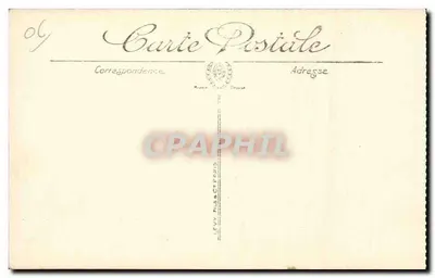 Grasse — Widok w kierunku Wielkiego Hotelu i Hotelu Victoria, z Boulevarda Thiers — Wydawca Lévy Frères, Paryż — Rewers