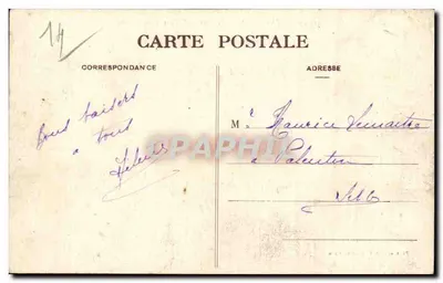 Riva-Bella (Calvados) — Wysoka woda — Fot. i Wyd. Maillaut, Caen — Rewers