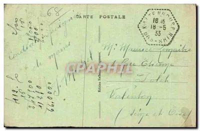 Camp d'Oberhoffen — Biuro na placu — Wydawnictwo Kehlguens — Rewers