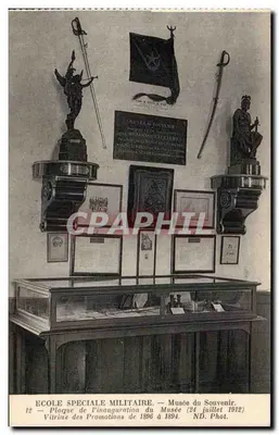 Escola Militar Especial — Museu do Recordo — Placa de inauguração 1896-1894 — ND. Fot.