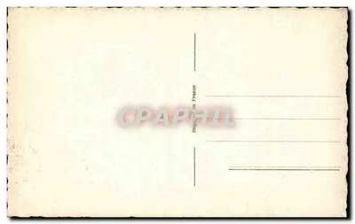 Kurczaki Wielkanocne — Wielkanocna wiosenna scena z kurczakami i jajkami — J.C. n° 586 — Rewers