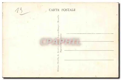 Marsiglia - Il Molo dei Belgi e la Canebière — Edizione Mireille, n°164 — Verso