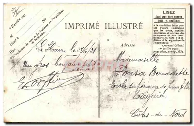 Le Havre — A Ponte e o Porto Anterior — G. F. Le Havre — Verso