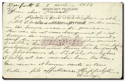 Rouen - Bon Secours - Cmentarz i Kościół — LL. — N° 96 — Rewers