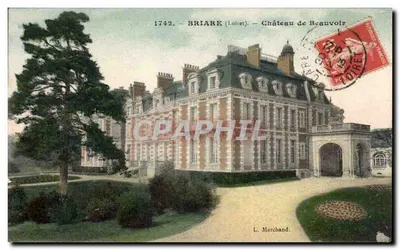 Briare (Loiret) — Castelo de Beauvoir — L. Marchand