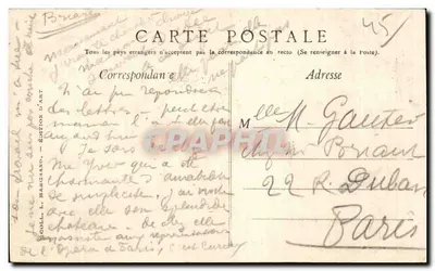 Briare (Loiret) — Castelo de Beauvoir — L. Marchand — Verso