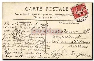 Angers - Stare domy ulica St-Aignan — n° 280 — Rewers