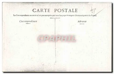 Angers — LA MAISON D'ADAM — Editor Staeck Paris, n° 72 — Verso