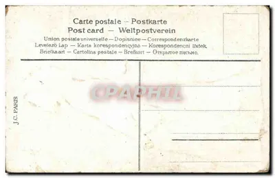 Conciergerie — Dia do Ano (1º de Abril) — J.C. PARIS — Verso