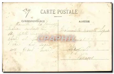 Granville — Terre Neuvas à quai — Dans le petit Bassin — G. Le Bonlenger, édit., Granville — Verso