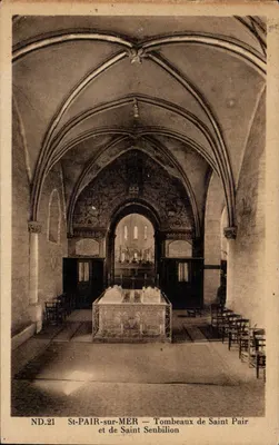 St-PAIR-sur-MER — Túmulos de Saint Pair e de Saint Seubilion — ND.21
