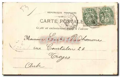 Laval — Notre-Dame des Cordeliers — wydawca B. Laval, numer seryjny nieczytelny — Rewers