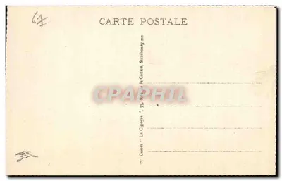 Strasburg — Rue du Bain-aux-Plantes — wydawca Carnet 'La Cigogote' nr 422 — Rewers