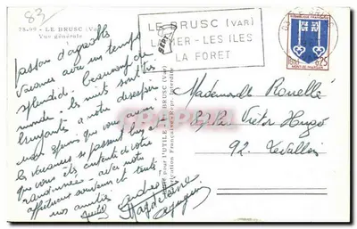 Le Brusc (Var) — Algemene uitzicht — Uitgever: L'UTILE — Achterkant