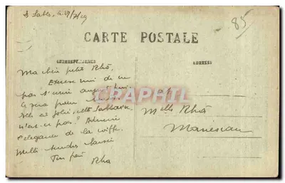 Lilly — Sables-d'Olonne — Lucien Amiaud, n° 6084 — Achterkant