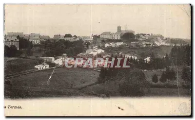 Neufchâtel Termes - Vista Geral - Bilhete postal antigo