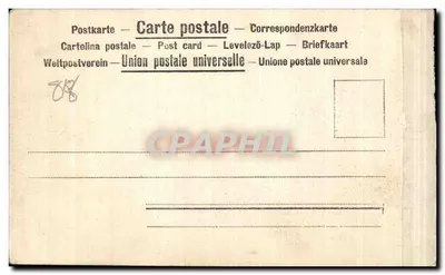 Neufchâtel Termes - Vista Geral - Bilhete postal antigo — Verso