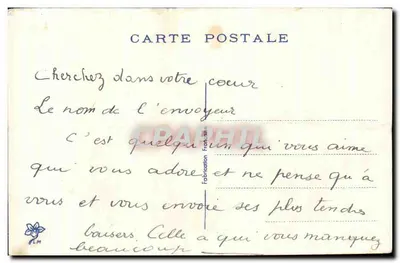 Pesciolino in una bottiglia — decoro floreale — editore Per Puril — Verso