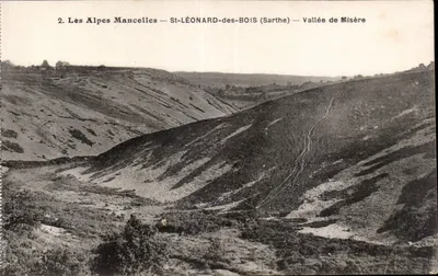 As Alpes Mancelles — St-Léonard-des-Bois (Sarthe) — Valei da Misère