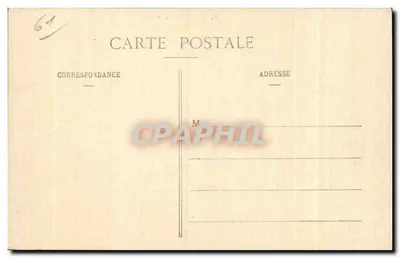La Grande-Trappe (Orne) — Antigo caminho do mosteiro de Rancé — editor Coletivo, n° 61 — Verso