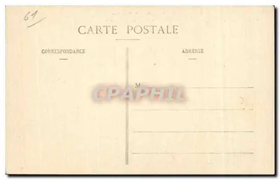 La Grande-Trappe, bij Mortagne (Orne) — Westelijke gevel van het klooster — Abdis, Refectoire en Slaapvertrekken — Achterkant