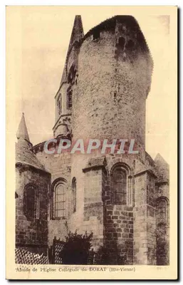 Abside da Igreja Colegiada do DORAT (Hte-Vienne) — Edição Marcel Breuf