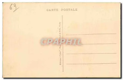 Mont-Dore - Il Parco degli Sport - La Grande Cascata e la Catena di Sancy — L’Auvergne Pittoresque, n°3313, ed. L’Idéal — Verso