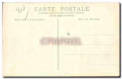 Amiens — Hotel Pocztowy i Telegraf — Wydanie specjalne Nowych Galerii — Rewers