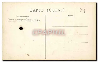 Harfleur — Sala das Festas — E. L. D., Paris — Verso