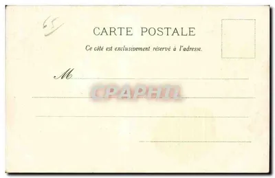 Jezioro Gaube — Cauterets — J.F. Editeur, Sona & N°311 — Rewers