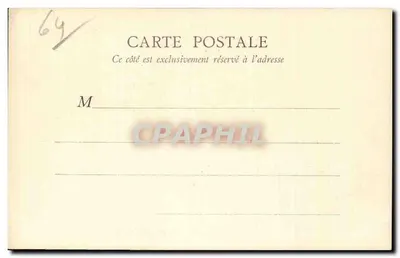 Biarritz — Ponte e Rocha da Virgem — B. J. C., Paris — Verso