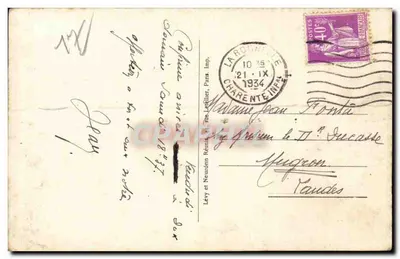 La Rochelle — Wejście do portu — Wieża Świętego Nikodema — nr 368 — wydawca Lévy et Neurden Réunis — Rewers