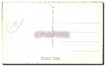 Bruère-Allichamps — Lembrete de Bruère-Allichamps — Imprimerie Macon (S.-et-L.) — Verso