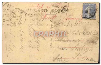 St-Florent-sur-Cher — Uma Villa — Imp. Phot. A. Thulot, Rue Girand — Verso