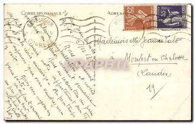 Brive — Ziekenhuis Dubois — LL (civ. e h. h. t. à la) — Achterkant