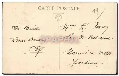 Brive (Corrèze) — Kanał i Guiorle — Wyd. A. Lopez — Rewers