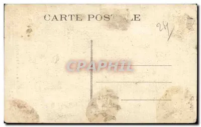 No Périgord — mulher e criança — série 24 — Verso