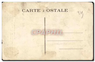 Due contadini in conversazione — In Perigord — Serie 59 — Verso