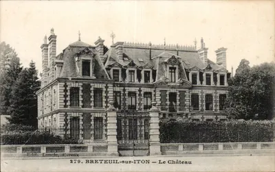BRETEUIL-sur-ITON — O Castelo — Edit. Loncle, Évreux