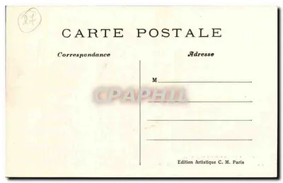 Les Andelys (Eure) — Le Petit Andely - Vista sobre a Sena — C. M. — Verso