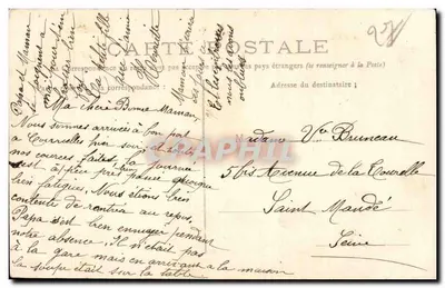 GRAND ANDELY — Ogólny widok doliny Gambon — Ferjus-Caron, wyd., plac kościoła — Rewers