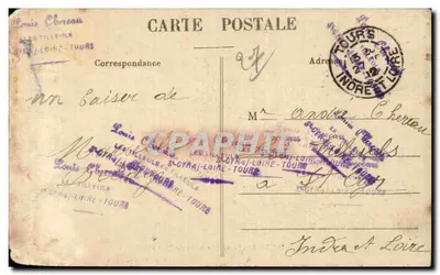 St-MARCEL (Eure) — A Estrada do Alto e o Pequeno Bosque — Fot. A. Lavergne, Vernon — Verso