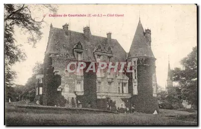 Castelo de Courtalain (E.-et-L.) — Lado Oeste