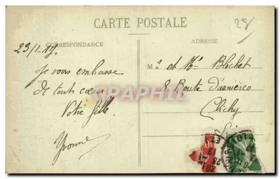 Dreux — Souvenir Geral — editor Le Concours, Dreux — Verso