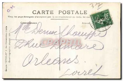 Tours — O Teatro Municipal — Editor G.M. n°4 — Verso