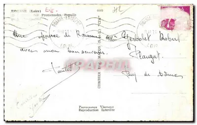 Park van Roanne — Promenades Populaires — Cim — Achterkant