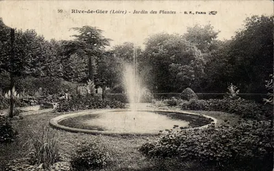 Rive-de-Gier (Loire) - Jardim das Plantas — B. F., Paris